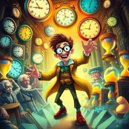 Chrono Vortex: Whose Time Is It Anyway? - Text-based game