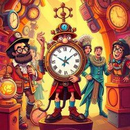 Chronocrackle: Whose Time is it Anyway? - Text-based game