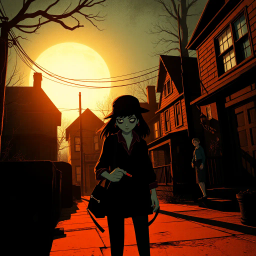 Whose Shadow Is That? - Text-based game
