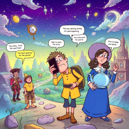 ChronoQuest: Whose Adventure is it Anyway? - Text-based game
