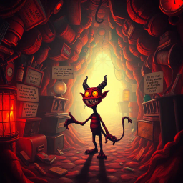 Hell-O, Whose These? - Text-based game