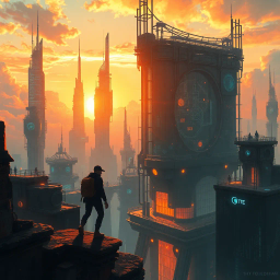 Chronicles of the Vaulted Skies - Text-based game