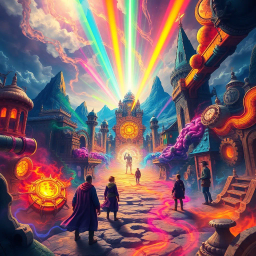 Spectrum Wars: Which Dimension is it Anyway? - Text-based game