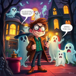 Whose Haunt is This? - Text-based game