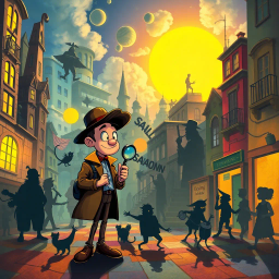 Whose Shadow is This, Anyway? - Text-based game