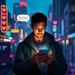 Who’s There? A Love Story in the Dark - Text-based game