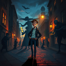 Whose Shadow is it, Anyway? - Text-based game