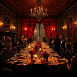 Murderous Reception - Text-based game