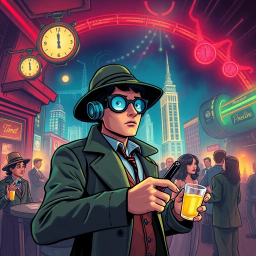 Chrono-Capers: Who's Time Is It Anyway? - Text-based game