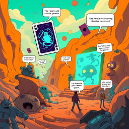 MetaQuest: Whose Adventure Is It Anyway? - Text-based game