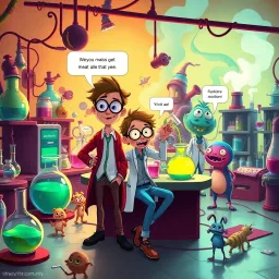Whose Lab Is It Anyway? - Text-based game