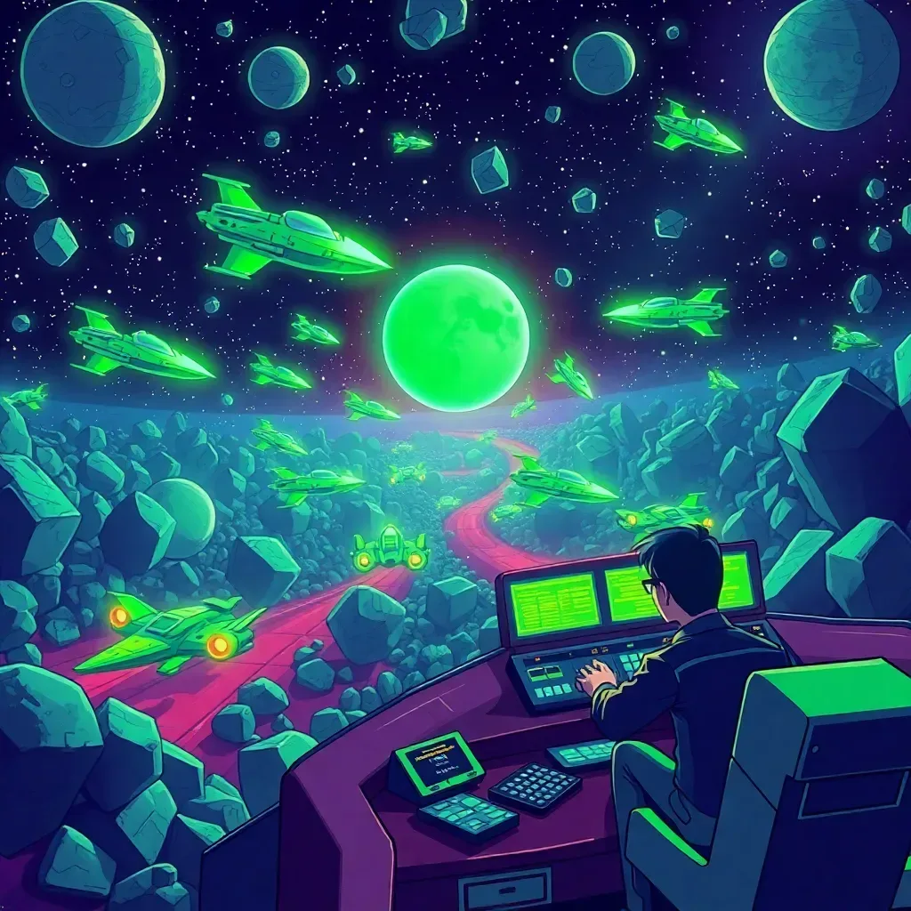 Galactic Gridlock