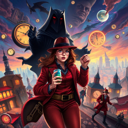 ChronoChase: Whose Time is it Anyway? - Text-based game