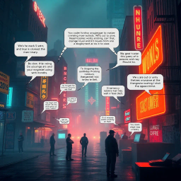 Dystopian Blog Distress - Text-based game