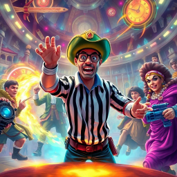 ChronoClash: Whose Time is it Anyway? - Text-based game