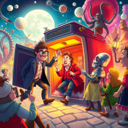 Chronochaos: Whose Time Is It Anyway? - Text-based game