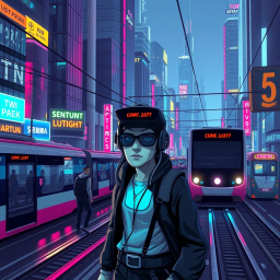 TRAMMAPHOBIA: The Last Commuter - Text-based game