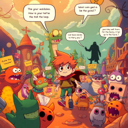 Questception: Whose Adventure is it Anyway? - Text-based game