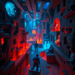 MindLabyrinth: Whose Psyche Is It Anyway? - Text-based game