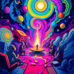 Spectrum Wars: Which Dimension Is It Anyway? - Text-based game