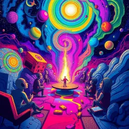 Spectrum Wars: Which Dimension Is It Anyway? - Text-based game