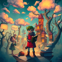 EgoScribe: The Unwritten Saga - Text-based game