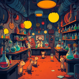 Whose Lab Is It Anyway? - Text-based game