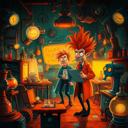 Whose Lab Is It Anyway? - Text-based game