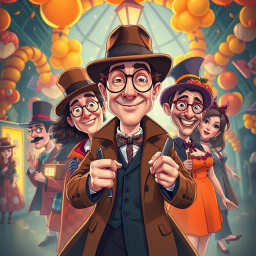Whose Face Is It Anyway? - Text-based game