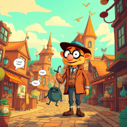 Whose Is It Anyway? - Text-based game