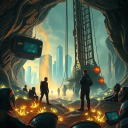 Depths of Power - Text-based game