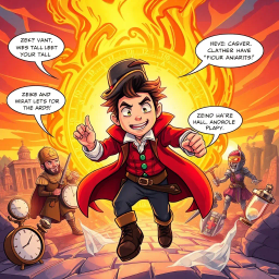 ChronoDive: Temporal Follies - Text-based game