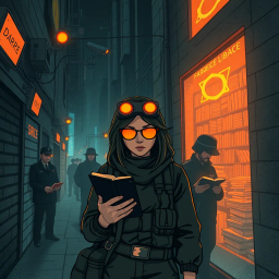 Deep Reads: The E-Ink Chronicles - Text-based game