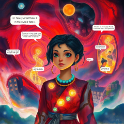 Fractured Fates - Text-based game