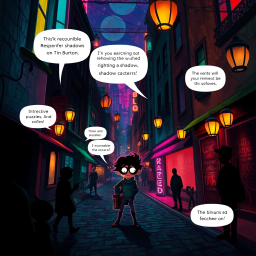 Whose Shadow is it Anyway? - Text-based game