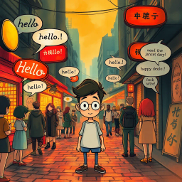 Whose Hellos Are These, Anyway? - Text-based game
