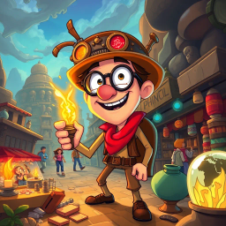 Artifact Antics - Text-based game