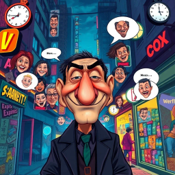 Whose Face Is It Anyway? - Text-based game