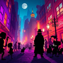 Whose Shadow Is That? - Text-based game