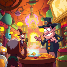Relic Rumble: The Showdown - Text-based game