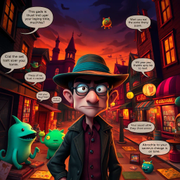 Whose It Away? - Text-based game