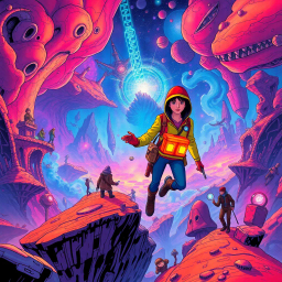 Dimensional Delinquency - Text-based game
