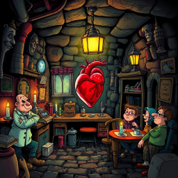 Whose Heart Is It Anyway? - Text-based game