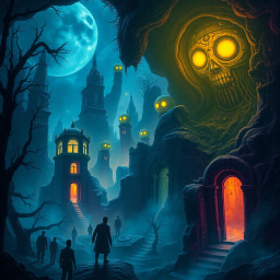 Nightmare Chronicles: Whose Nightmare Is It, Anyway? - Text-based game