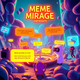 Meme Mirage: Chat Roulette - Text-based game