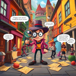 Who's the Thief, Anyway? - Text-based game