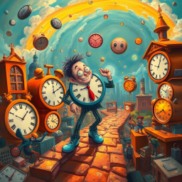 Chronochaos: Whose Time Is It Anyway? - Text-based game