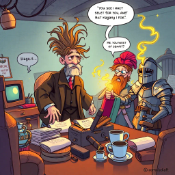 Whose Prophecy Is It, Anyway? - Text-based game