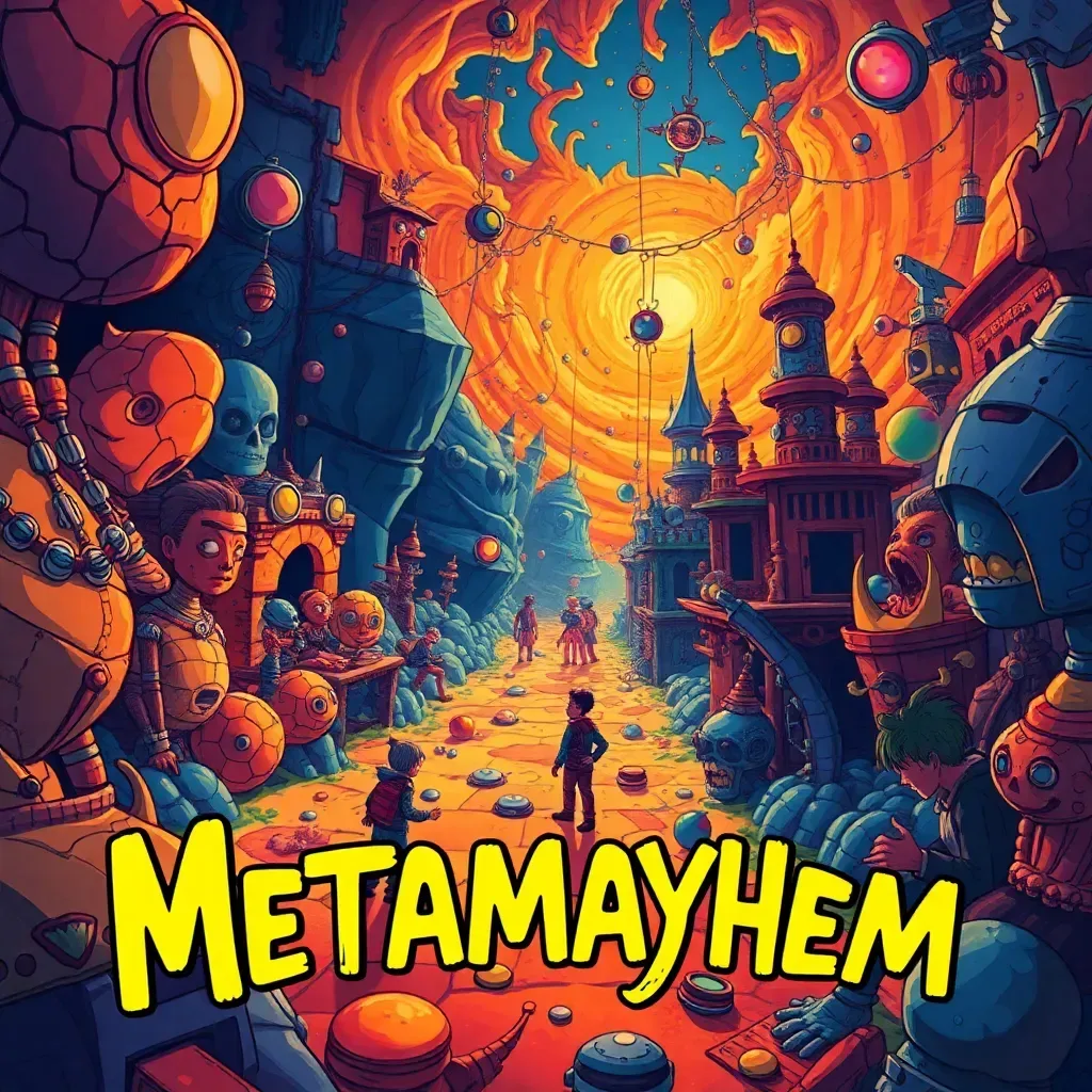 Metamayhem: Whose Adventure Is It Anyway?