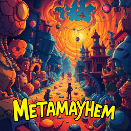 Metamayhem: Whose Adventure Is It Anyway? - Text-based game